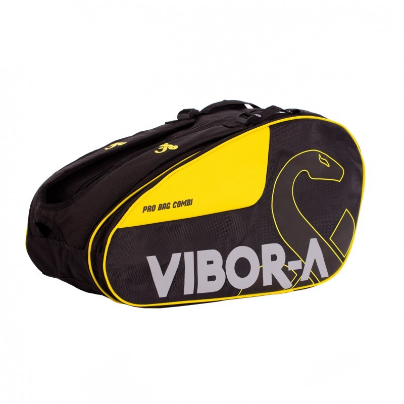 Paletero Vibora Pro Bag Combi Negro Amarillo