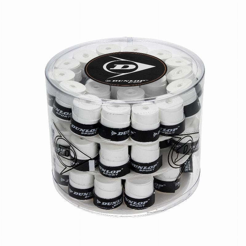 Tambor Dunlop Tour Dry Blanco 60 Overgrips Tambor Dunlop Tour Dry Blanco 60 Overgrips