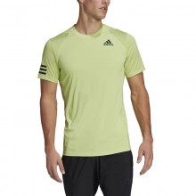 Camiseta Adidas Club 3 Stripe Lima Negro