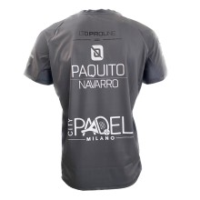 Camiseta Bullpadel Paquito Navarro WPT Odeon Negro