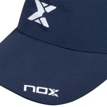 Gorra Nox Azul Logo Blanco