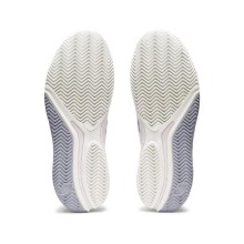 Zapatillas Asics Gel Resolution 9 Clay Blanco Plata Mujer
