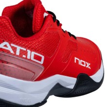 Zapatillas Nox AT10 Rojo Negro
