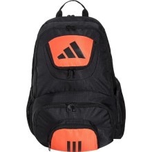 Mochila Adidas Protour 3.2 Negro Naranja