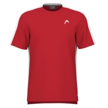 Camiseta Head Slice Rojo Junior