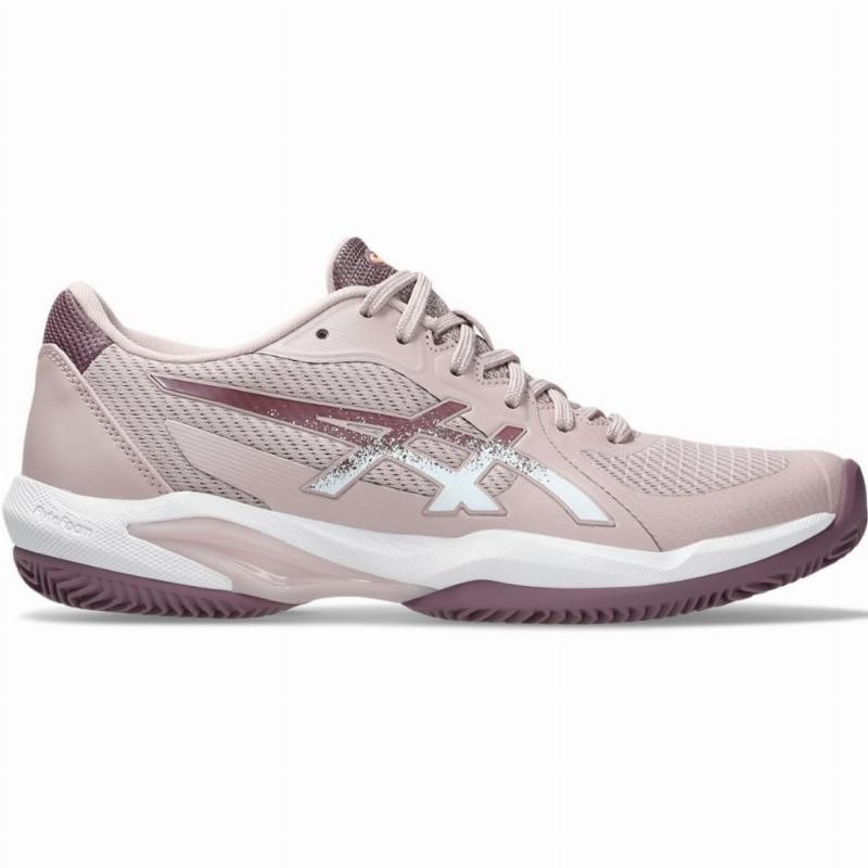 Zapatillas Asics Solution Speed FF 2 Clay Rosa Blanco Mujer