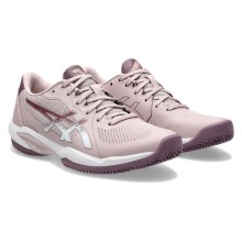 Zapatillas Asics Solution Speed FF 2 Clay Rosa Blanco Mujer